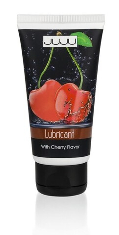 Съедобный лубрикант на водной основе Juju со вкусом вишни 50 мл
