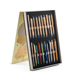 ORGANIC WRITING SHOWCASE. Набор образцов с 20 ручками ECOlogic