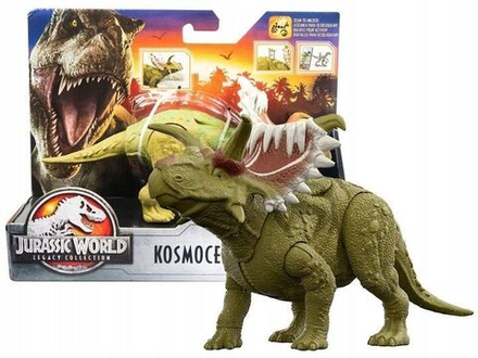 Фигурка Динозавра Mattel Jurassic World - Мир Юрского периода - КОСМОЦЕРАТОПС с подвижными суставами GWN33