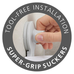 Органайзер для душа с зеркалом easystore, белый