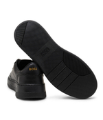 Кожаные кроссовки baltimore_tenn_ltl BOSS BLACK - черный(50502893)