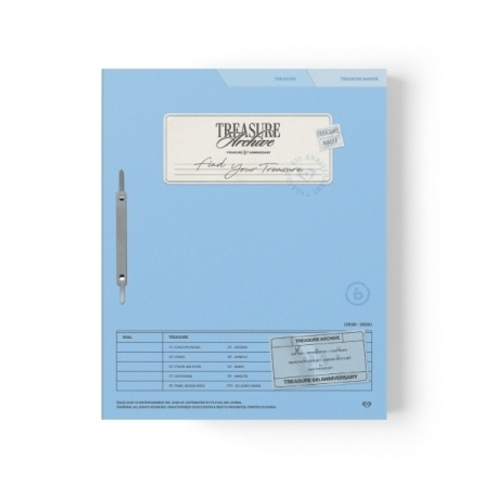 (ПРЕДЗАКАЗ) публикация TREASURE - TREASURE ARCHIVE : TREASURE 6TH ANNIVERSARY