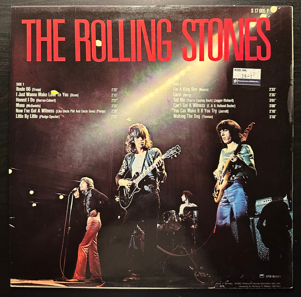 The Rolling Stones - The Rolling Stones (Германия 1973г.)