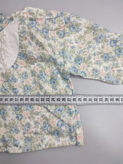 Блузка цветочная на 3/6 месяцев