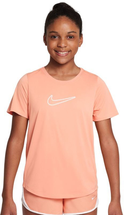 Футболка для девочки Nike Girls Dri-FIT Short-Sleeve Top