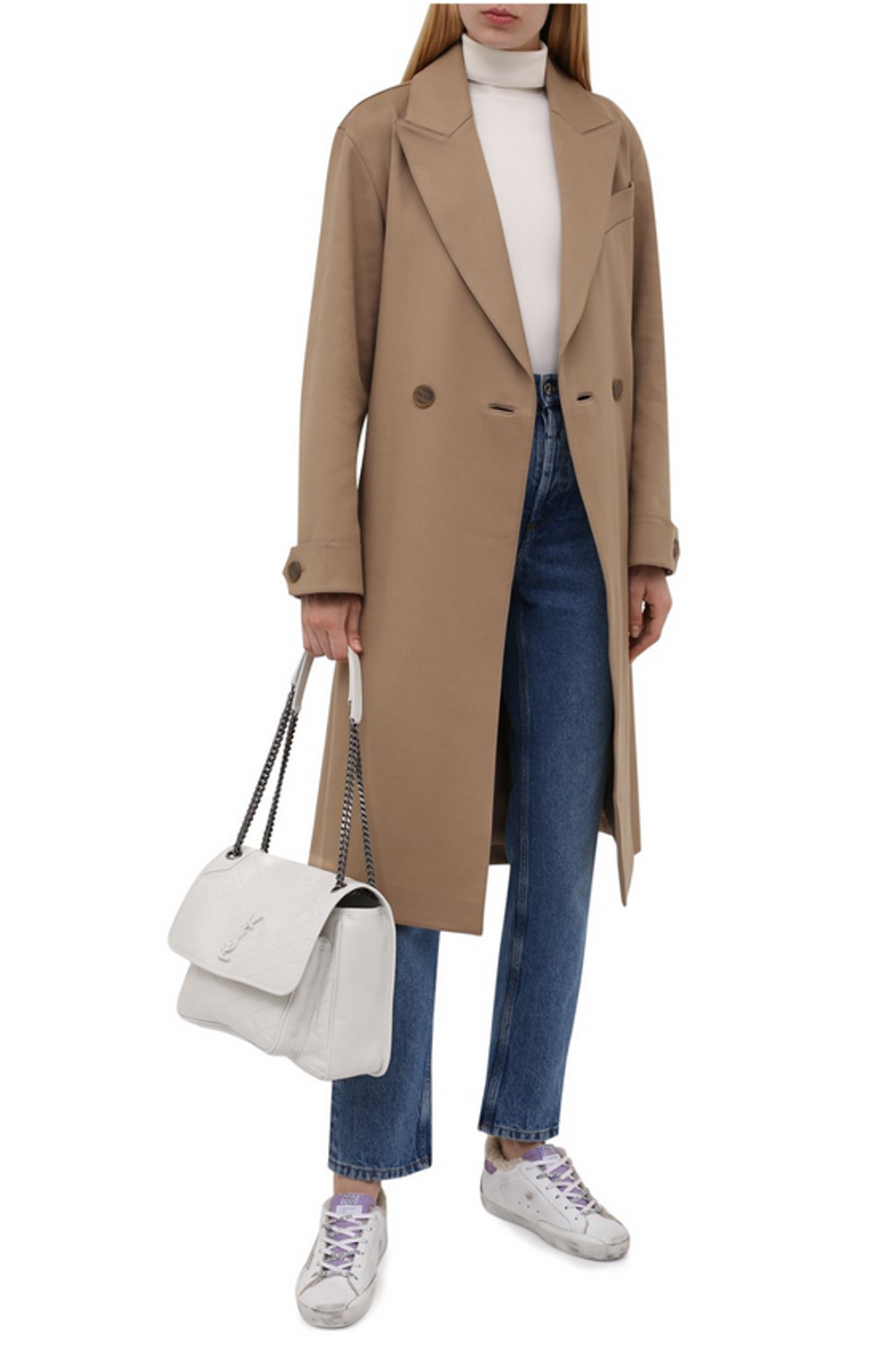 Кеды Golden Goose 'Superstar' Комбинированные