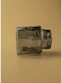 Набор изогнутых рюмок для водки, черный, 60 мл, 6 шт.