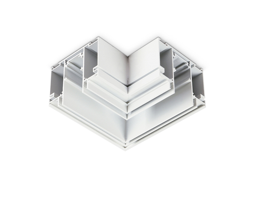 Коннектор угловой для шинопровода Magnetic 48V в натяжной потолок GL3391 WH белый