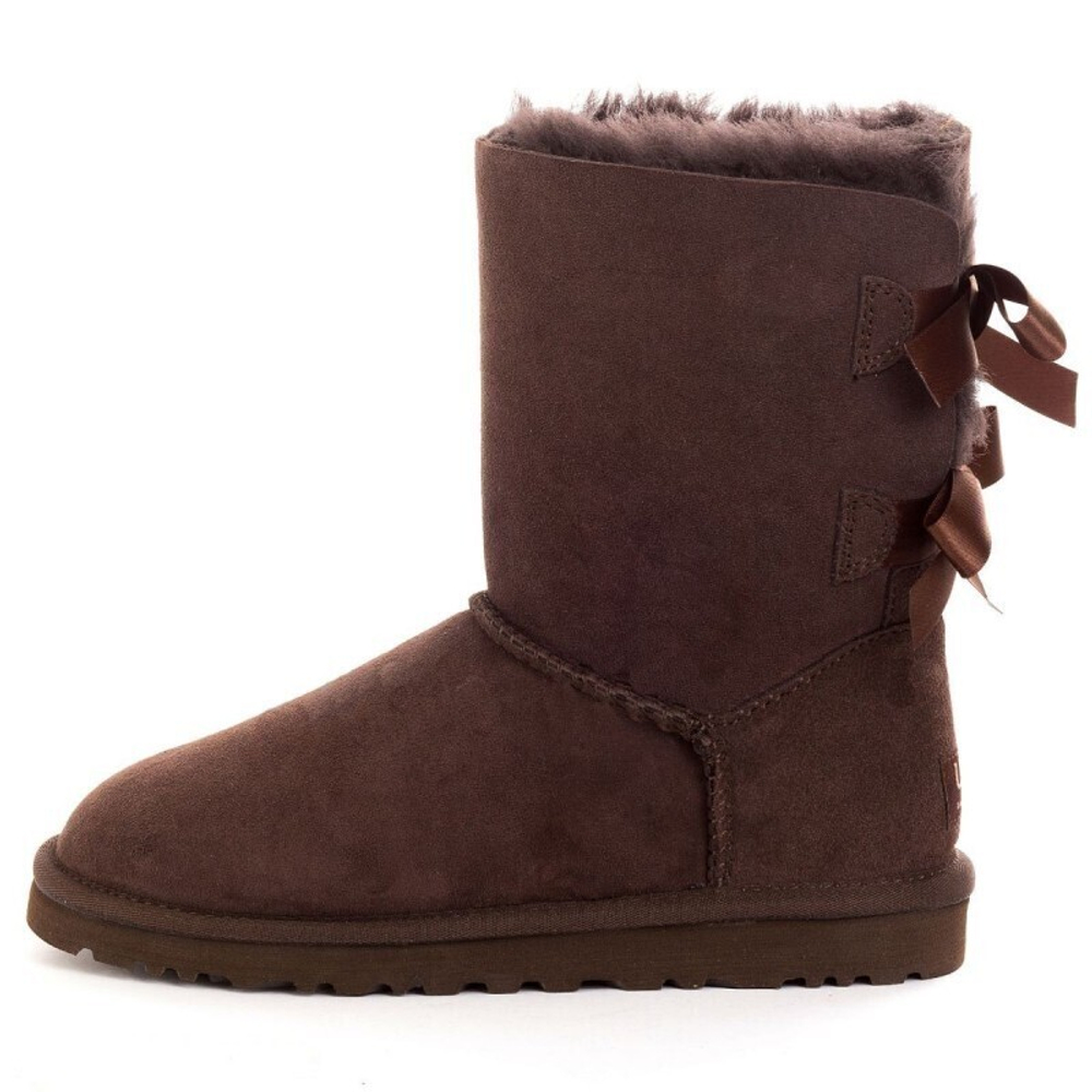 Угги Bailey Bow Short Chocolate