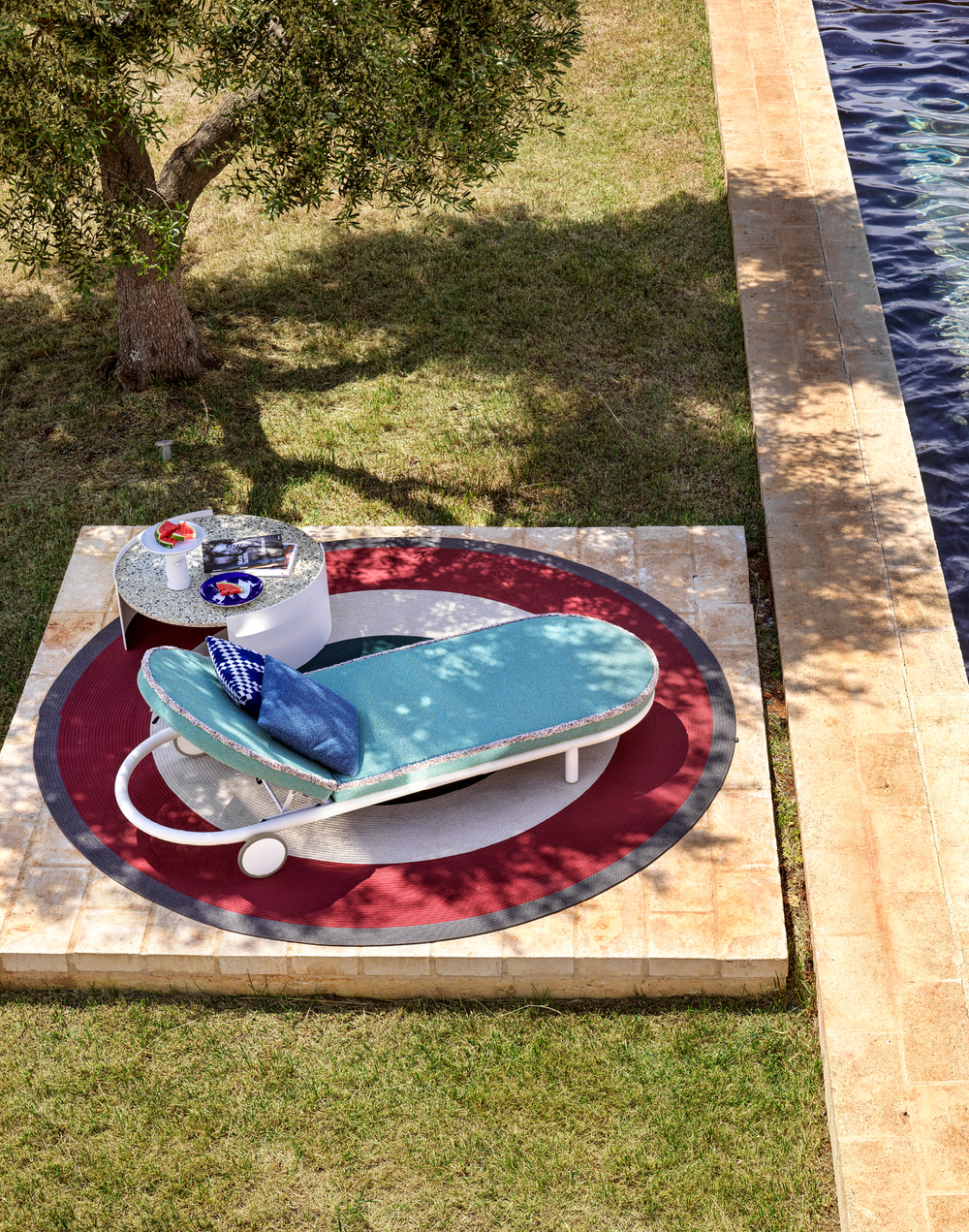 Шезлонг Cassina TRAMPOLINE