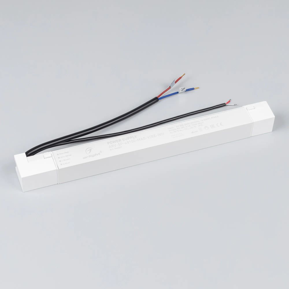 Блок питания ARV-SP-48100-MAG-VIBE-WH (48V, 2.1A, 100W) (Arlight, IP20 Пластик, 5 лет) 044201