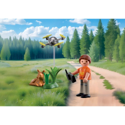 Игровой набор Playmobil 71880 «Спасение оленёнка с помощью дрона» 71880 — фото 4