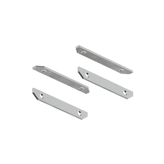 Комплект прямых соединителей для закладного профиля TR3040-AL Denkirs Smart One (4 шт.) TR3043-AL