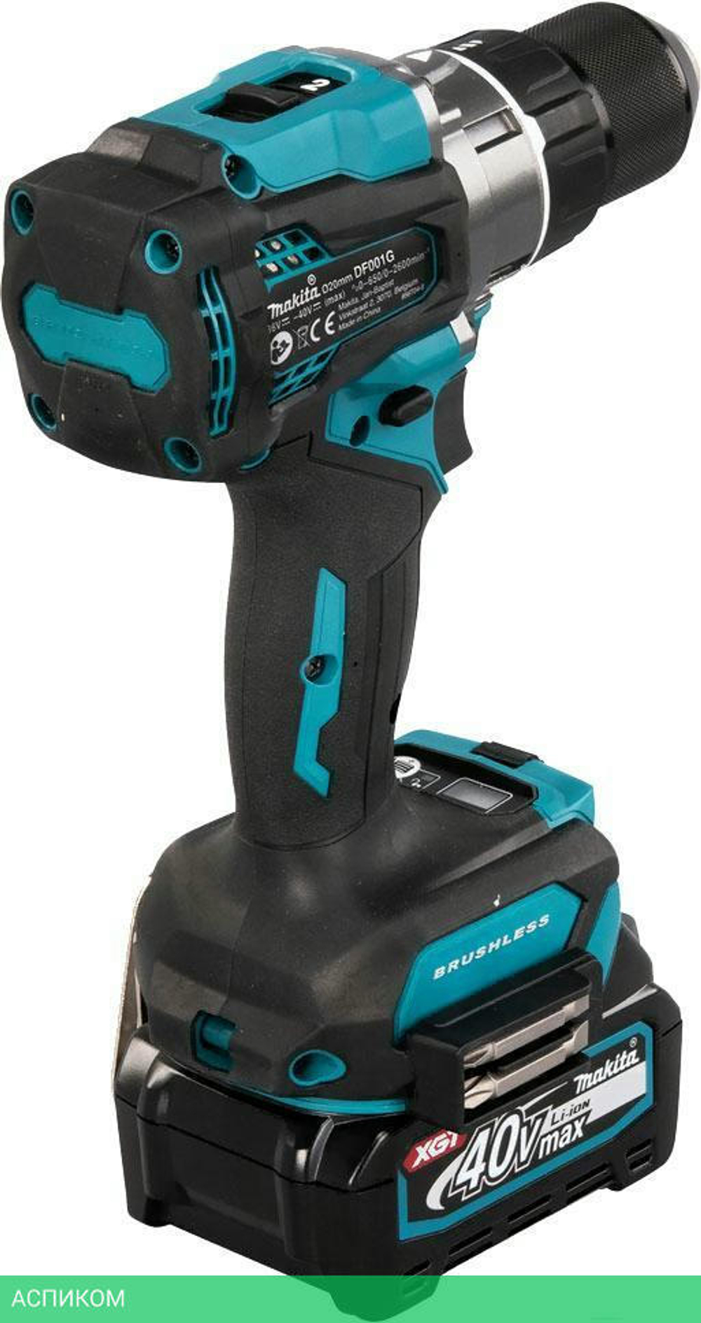 Дрель-шуруповерт Makita DF001GD201