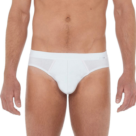 Мужские трусы брифы белые HOM Tencel Soft 40-2677-0003