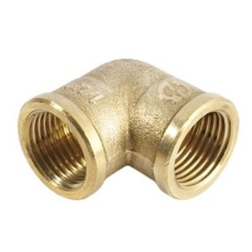 Угольник Stout 1/2" ВР/ВР с внутренней резьбой латунный SFT-0013-000012