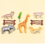 Набор животных «Animal World», 7 предметов, 19*14,5 см, пакет