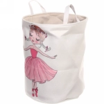 Корзина для хранения круглая Маленькая балерина 45*35 см