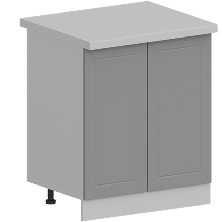 Кухня Модуль ШН 700 Графит / Лайт Грей