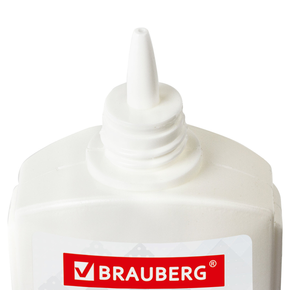 Клей ПВА BRAUBERG (бумага картон дерево) 125 г (20 штук в упаковке)