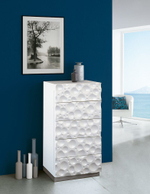 Комод вертикальный DUPEN S-150 белый