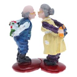 GAEM Фигурка декоративная "Бабушка/Дедушка" (блок 2 шт), L7 W5 H10,5 см, 2в.