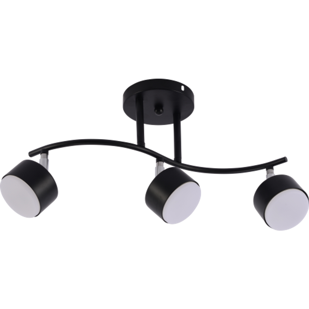 Светильник настенно-потолочный спот Rivoli Vanessa 7074-703 3хGX53 15 Вт поворотный | Споты-Подсветки