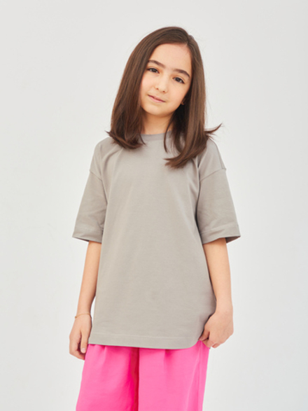 Футболка серая тонкая