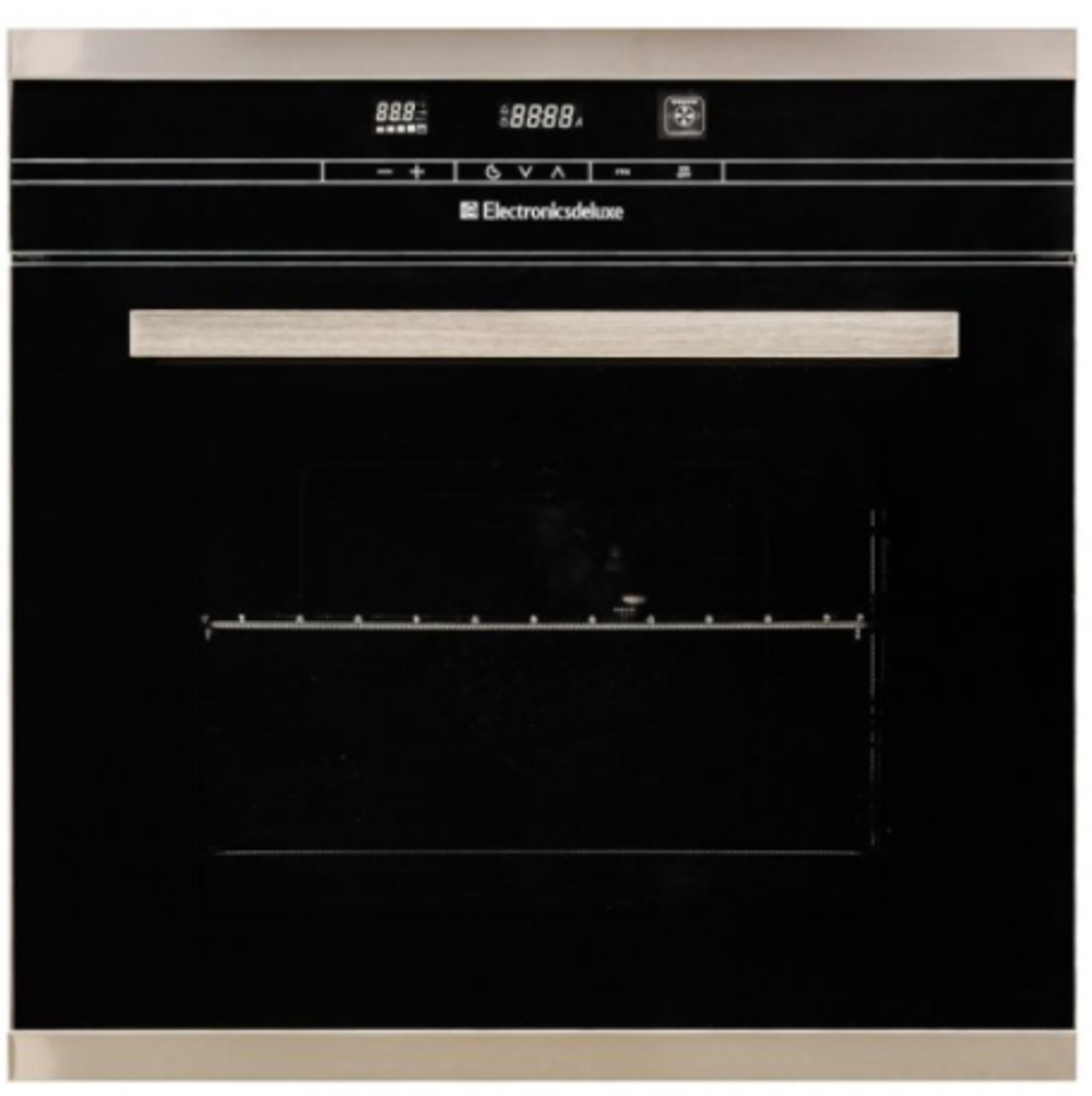 Электрический духовой шкаф Electronicsdeluxe 6006.04-021 (черное стекло,сенсор.управление)