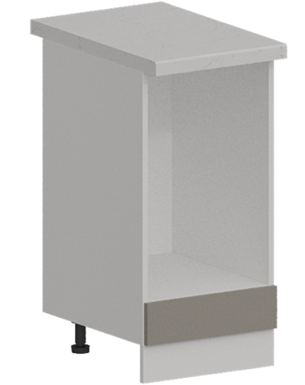 Кухня Модуль ШНД 450 Графит / Теплый серый