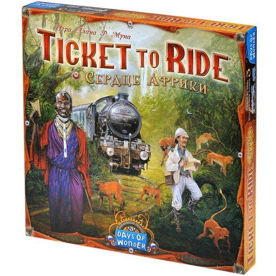 Игра &quot;Ticket to Ride: Сердце Африки&quot;