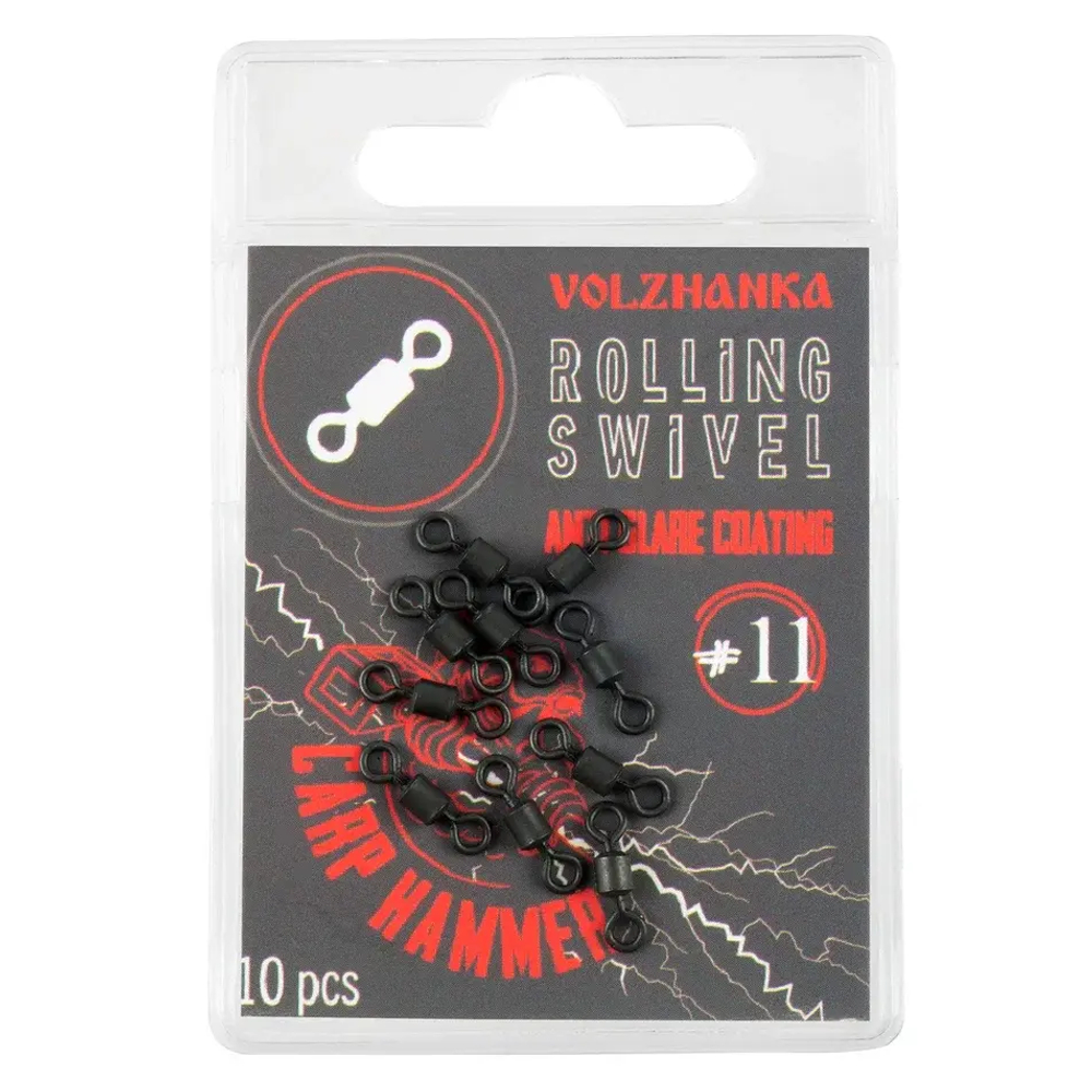Вертлюг "Volzhanka Rolling Swivel" (10шт/уп)