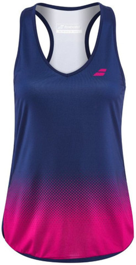 Женский топ теннисный Babolat Compete Tank Top W - небесный