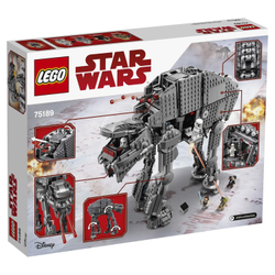 LEGO Star Wars: Штурмовой шагоход Первого Ордена 75189 — Episode VIII First Order Heavy Assault Walker — Лего Стар варз Звёздные войны Эпизод 8 VIII