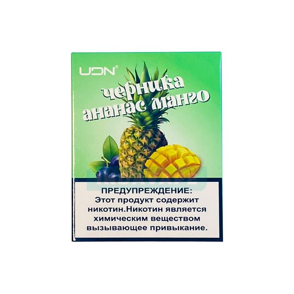 Купить Картридж UDN-X - Черника-ананас-манго 2.5ml (3шт)