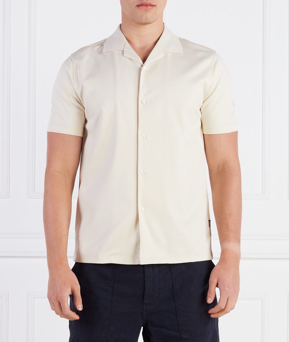 Рубашка Powell 11 10247122 01 BOSS BLACK - бежевый(50486176)