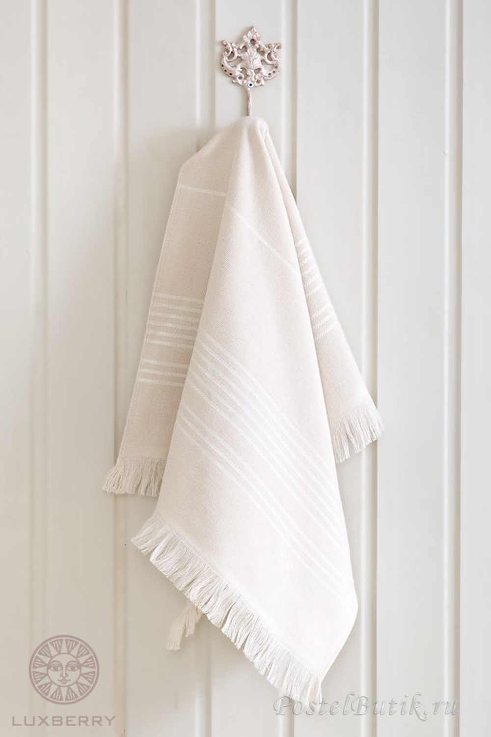 Полотенце 50x100 Luxberry Simple экрю