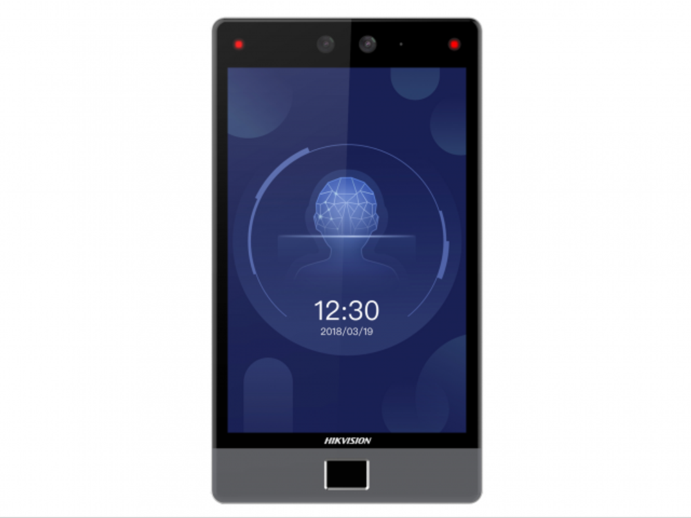 DS-K1T680DFW Терминал доступа с распознаванием лиц и встроенным считывателем Hikvision
