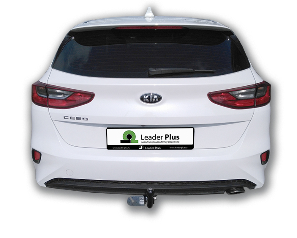 Фаркоп(прицепное) Лидер-Плюс для KIA CEED (хэтчбек) 2018- (паспорт и сертификат в комплекте)(без электрики)K130-A