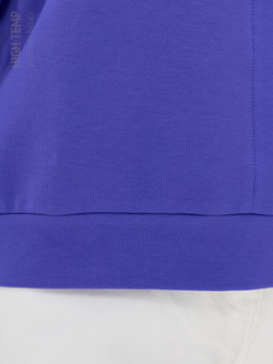 Плотная футболка из футера 2-нитки с V-вырезом HIGH TEMP