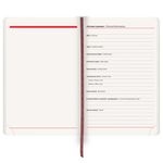 Ежедневник недатированный А5 138х213 мм BRAUBERG "Metropolis Ultra", под кожу, 160 л., коричневый, 113289