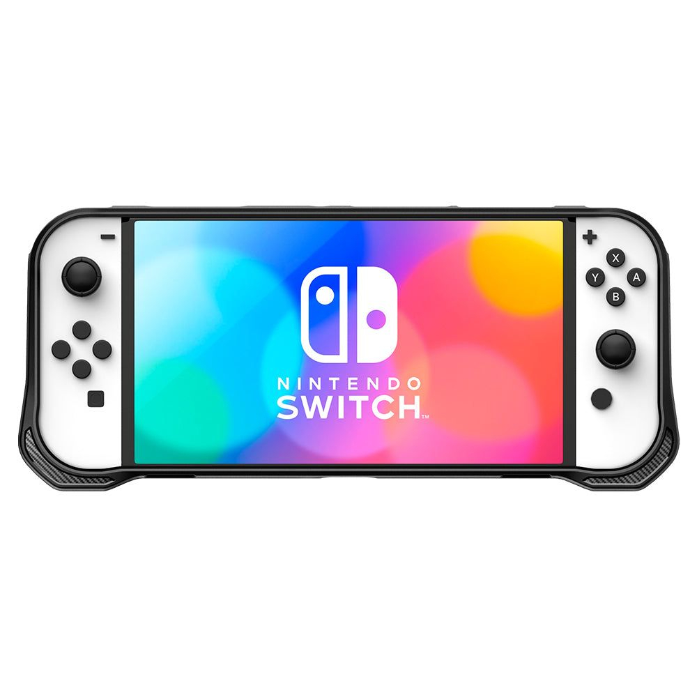 Чехол накладка Spigen RUGGED ARMOR NINTENDO SWITCH OLED MATTE BLACK