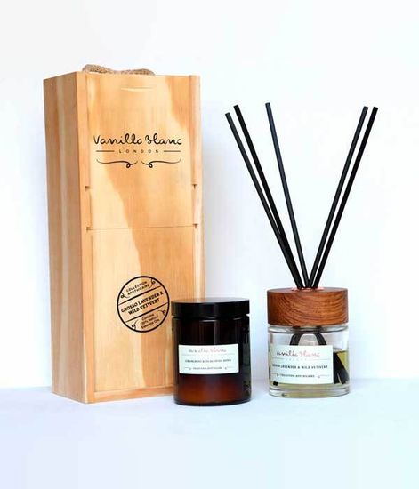 Набор ароматический Лаванда и дикий Ветивер, Vanilla Blanc