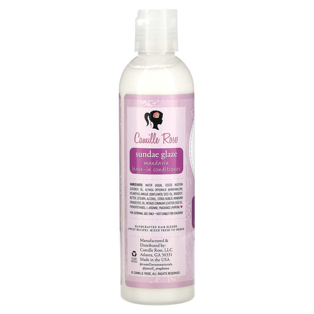 Camille Rose, Kids, Mandarin Leave-in Conditioner, Sundae Glaze , 8 oz (240 ml)