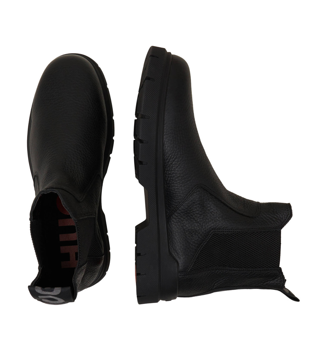 Кожаные челси ryan HUGO - черный(50503869)