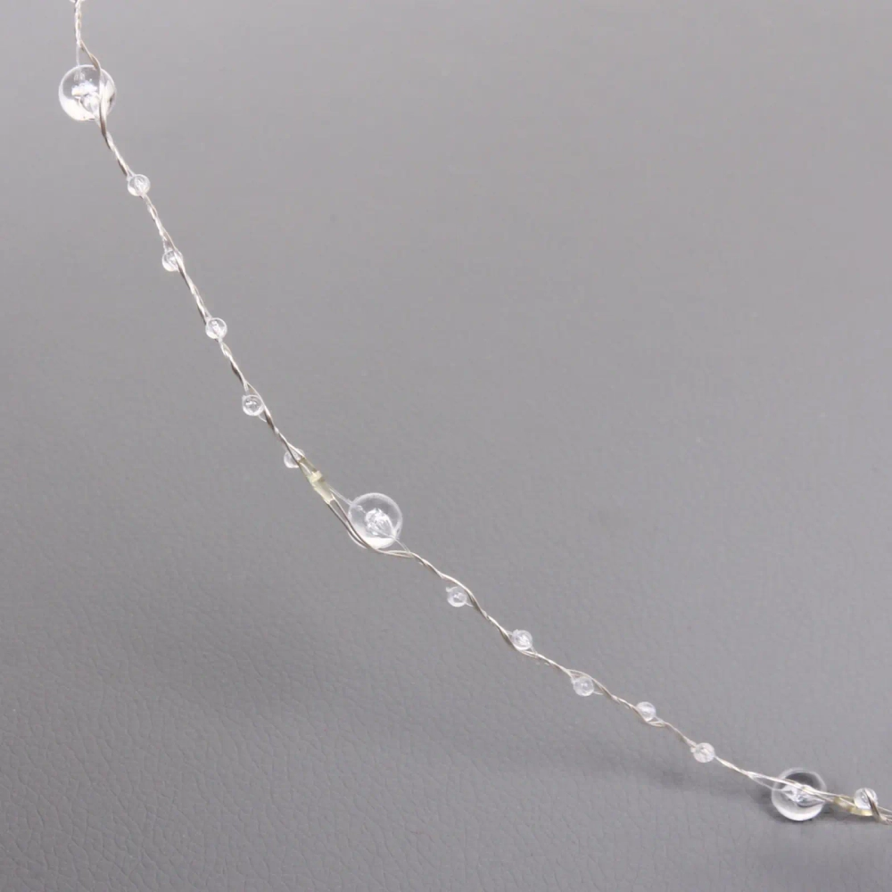 Гирлянда для дома «Льдинка» на батарейках 2,0 м 20 ламп LED, 3 реж, IP-20, Зеленый