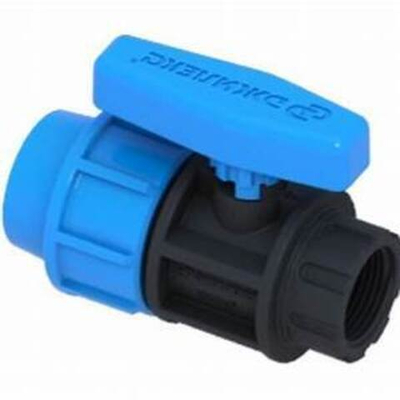 Кран шаровый ПНД 20*1/2" внутр. резьба ДЖИЛЕКС