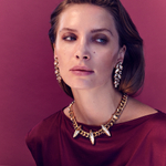 Серьги Dyrberg Kern BANYAN SG GOLDEN 470035