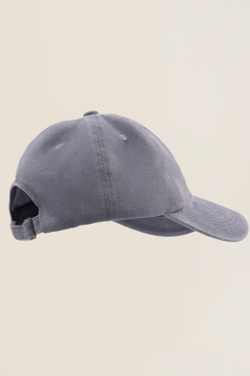 Кепка KUL'TURA "Logo K" Garment Dyed Светло-серый