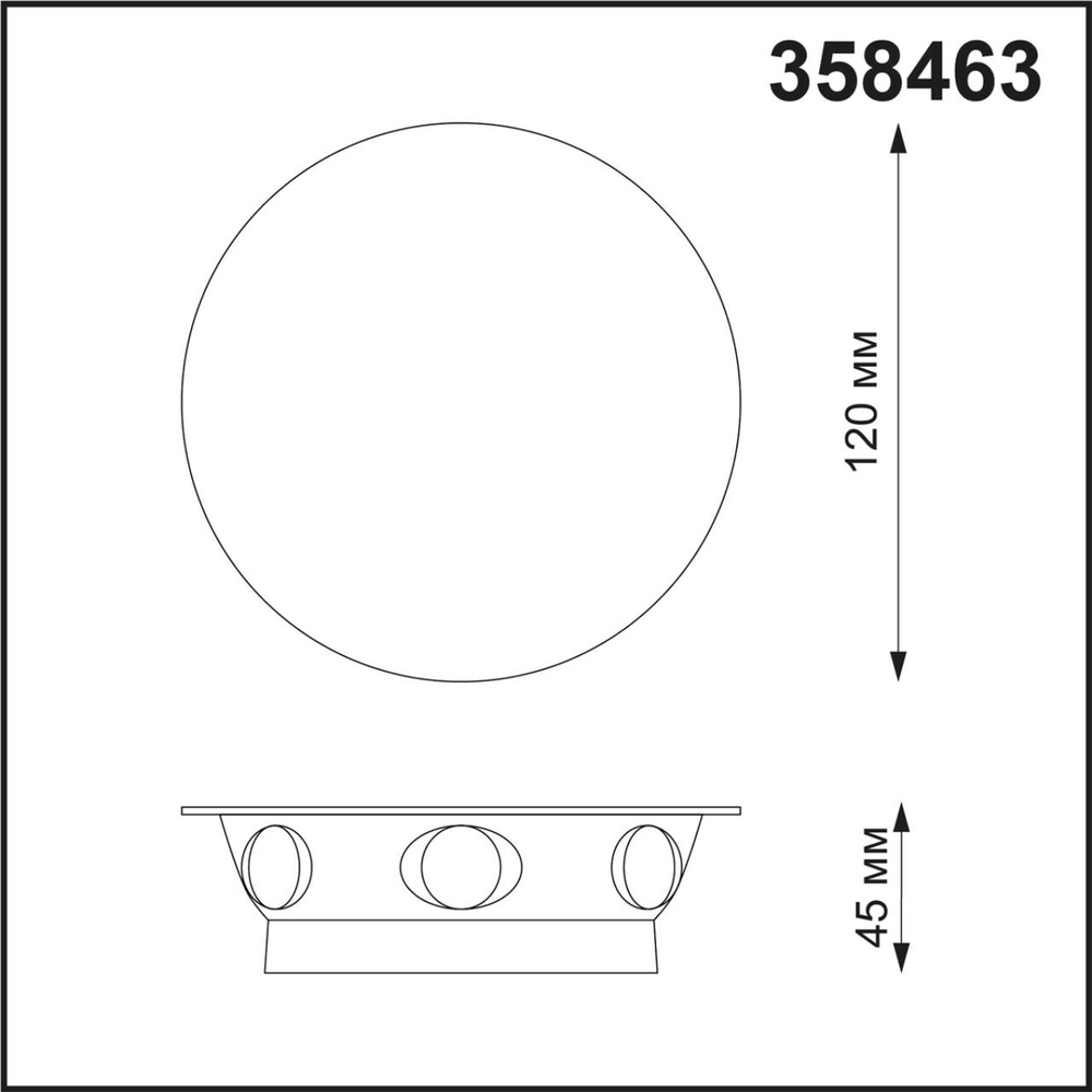 358463 STREET NT20 738 темно-серый  Ландшафтный настенный светильник IP54 LED 4000K 6W 85-265V CALLE